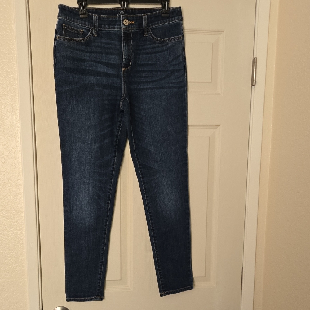 St. John's Bay Dark Blue Skinny Jeans